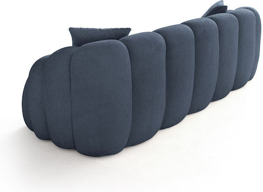 Octavio Τριθέσιος Καναπές Navy Blue 233x80x70εκ.