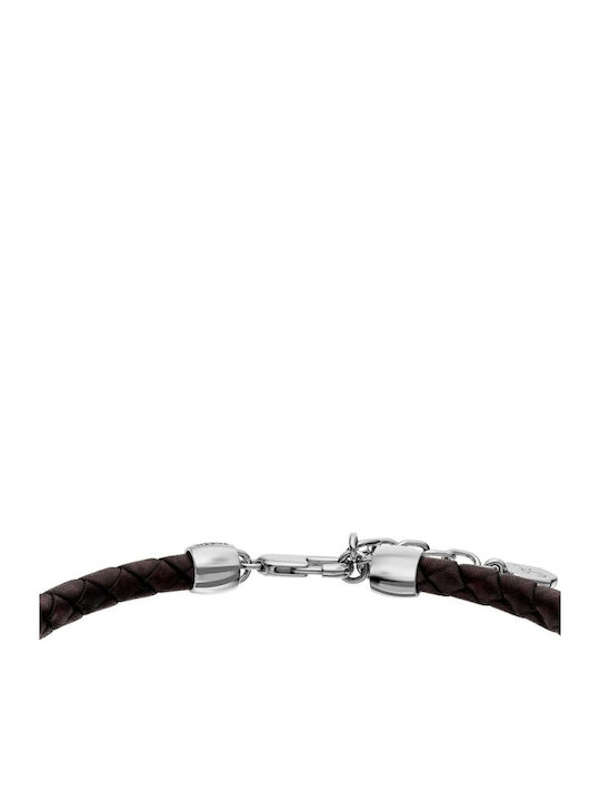 Fossil Brățară Pentru Bărbați Din Piele 22cm