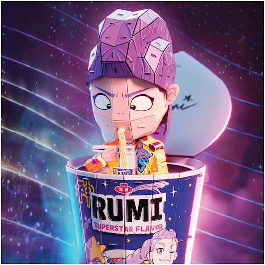 Spinmaster 4d Built Kpop Demon Hunters Rumi Ramyeon Cup 607588