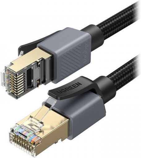 Ugreen F/FTP Кат.8 (40Gbps) Мрежов Кабел Ethernet 2m Черен