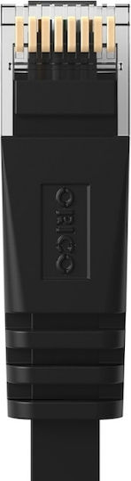 Orico Flaches U/UTP Kat.7 (10Gbps) Netzwerkkabel Ethernet 15m Schwarzes