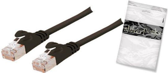 Shiverpeaks Flat U/UTP Cat.7 (10Gbps) Cablu de Rețea Ethernet 0,25m Negru
