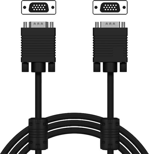 Blow Cable VGA male - VGA male Μαύρο 1.5m (VG-611)
