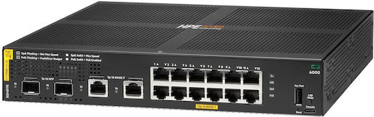 HP ANW 6000 Verwalteter L2 Schalter mit 12 Gigabit (1Gbps) Ethernet-Verbindungen