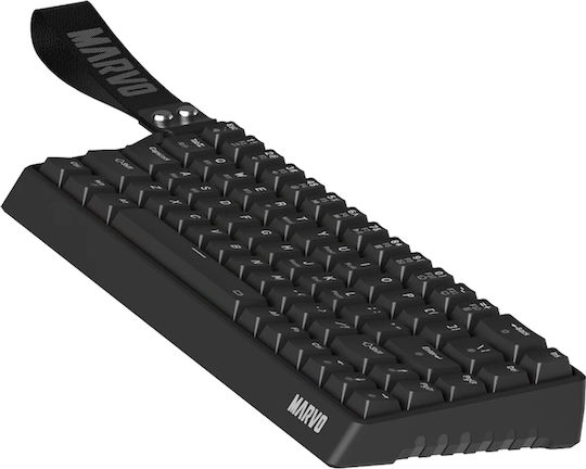 Marvo Saber 65W KG965W Ασύρματο Gaming Μηχανικό Πληκτρολόγιο 65% με RGB φωτισμό (Αγγλικό US)