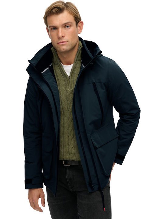 Jacke Winddicht Blau
