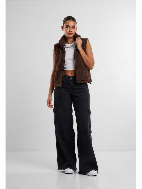 Women's Vest Brown