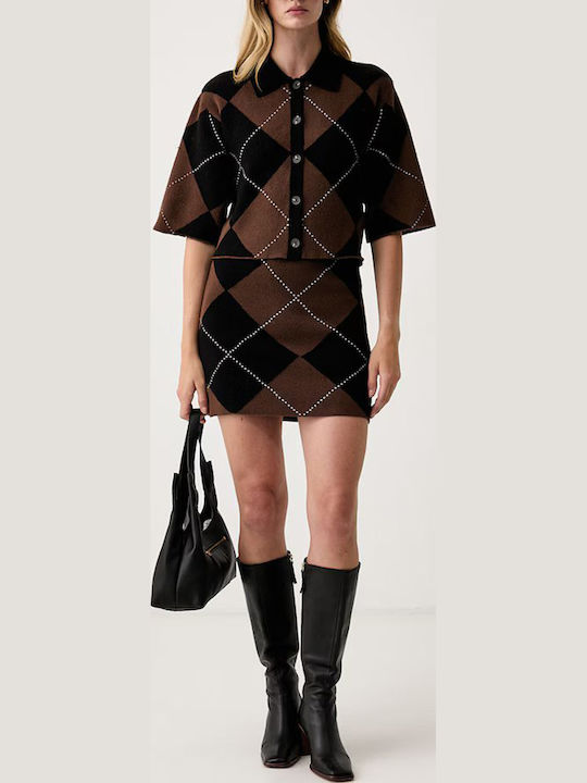 Mini Skirt Black Chestnut