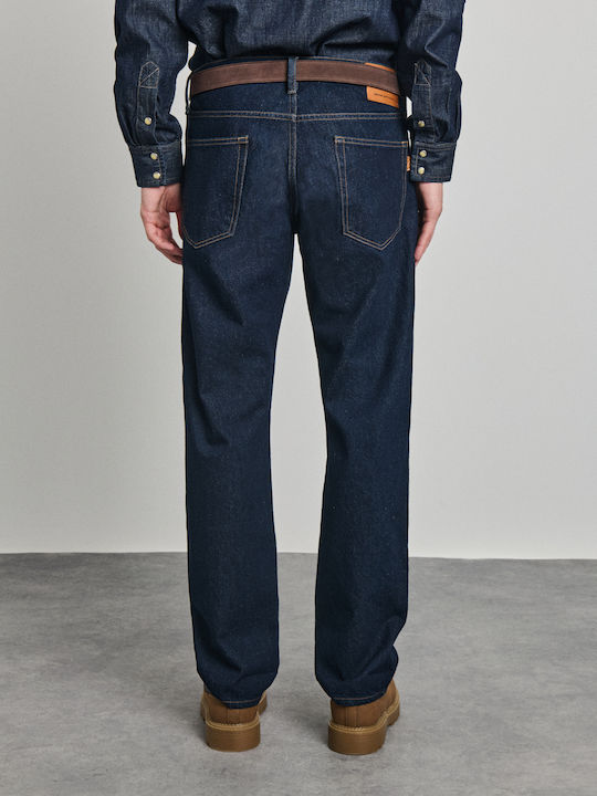 Herren Jeanshosen Navy Blau
