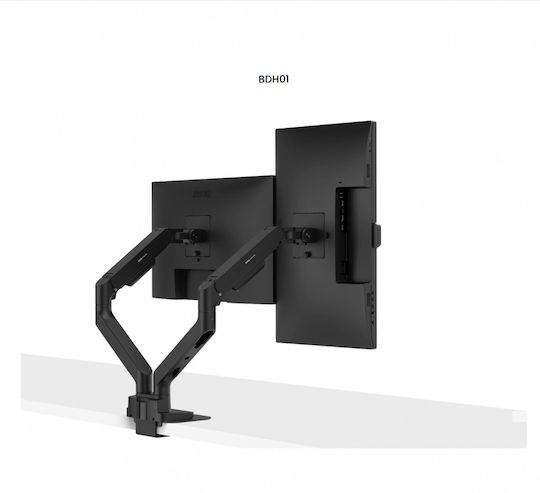BenQ Базa За Бюро За 2 Монитора До 35" С Рамо (9H.A3CDD.LBW)