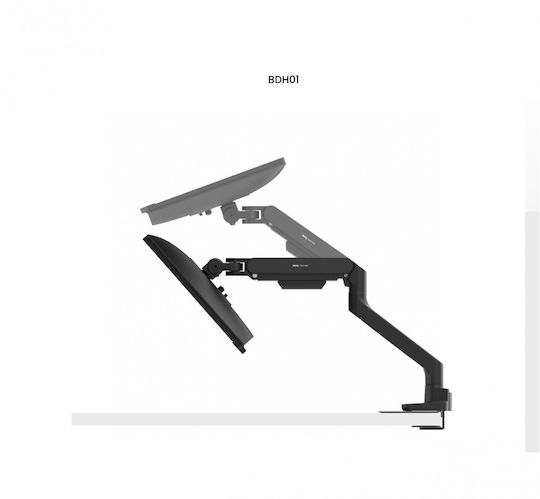 BenQ Базa За Бюро За 2 Монитора До 35" С Рамо (9H.A3CDD.LBW)