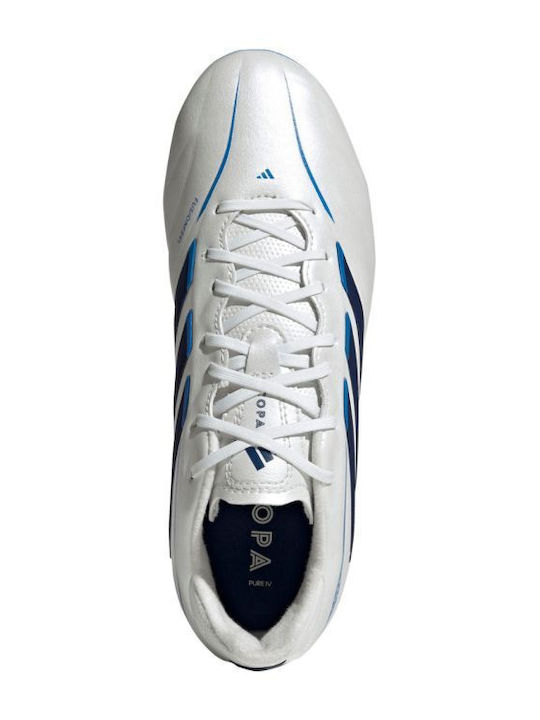 League FG Kinder Fußballschuhe und Stollenschuhe mit Tapsen Weiß