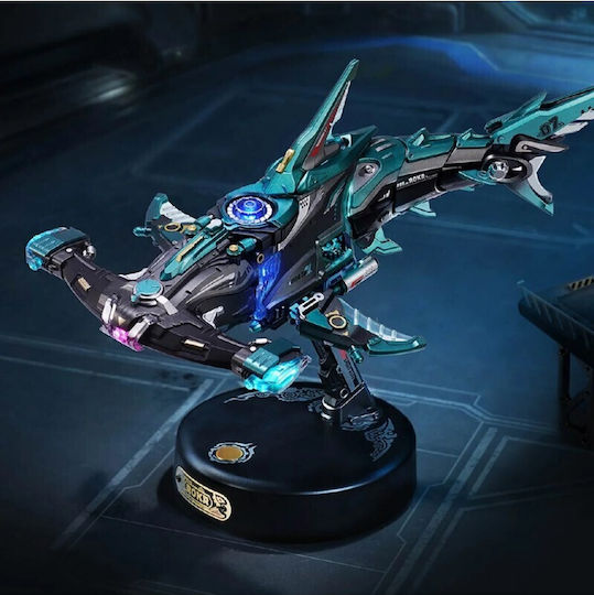 Rolife Cuburi de construit Hammerhead Shark Rokr pentru 14+ Ani 122 bucăți
