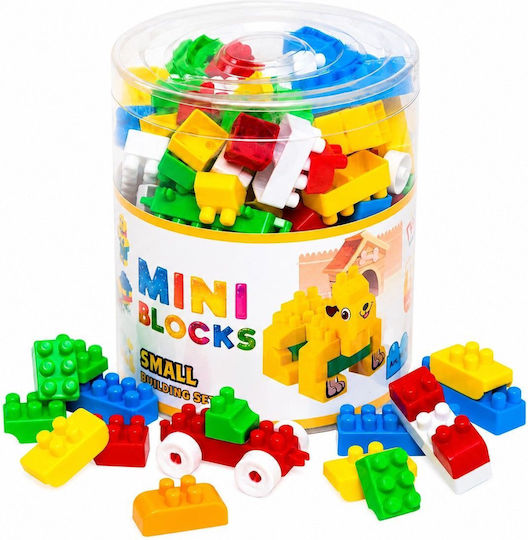 Cuburi de construit Mini Blocks 144 bucăți