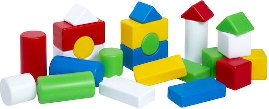 Cuburi de construit Little Builder pentru 3+ Ani 24 buc HTB1184