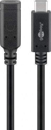 Goobay USB 3.2 Cable USB-C male - USB-C 60W Λευκό 1m 61038