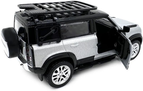 Jamara Metal Static Model Car Silver Scale 1:43 11.5x4.7x4.7cm