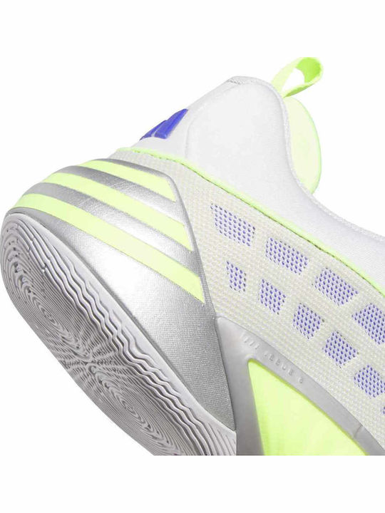 D.O.N. Issue 8 Ниски Баскетболни Обувки Silver Metallic / Lucid Lemon / Dash Grey