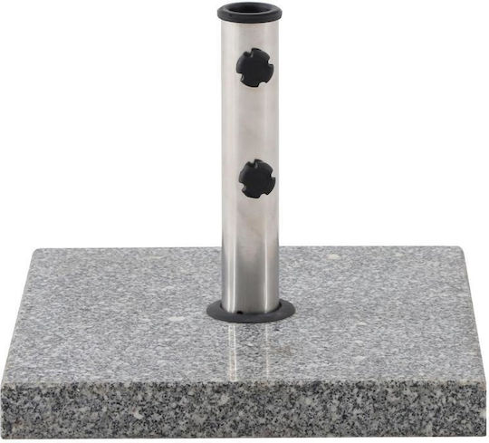 Naterial Metallic Grey Umbrella Stand 45x45x36cm