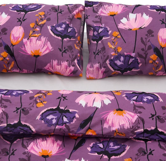 Heinner Set Husă pentru pilotă 100% bumbac 180x200cm Semidublă cu față de pernă și 1 cearșaf Nuvia