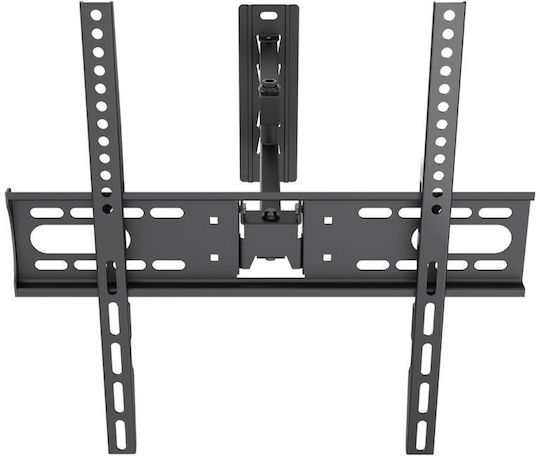 Maclean Energy MC-191 Βάση Τηλεόρασης Τοίχου έως 55" και 30kg Μαύρο