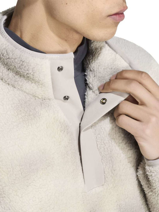 Ess Long Sleeve Sweater Beige