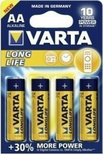 Varta LongLife Алкална батерия AA 1.5V