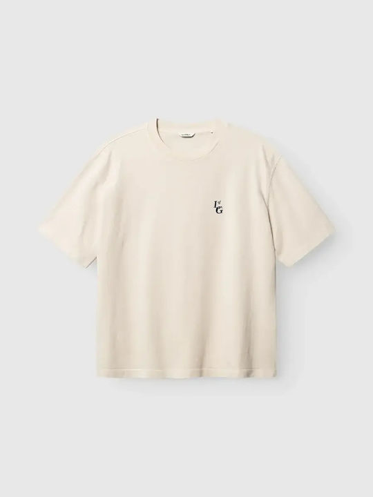 Boxy T-Shirt Hellbeige