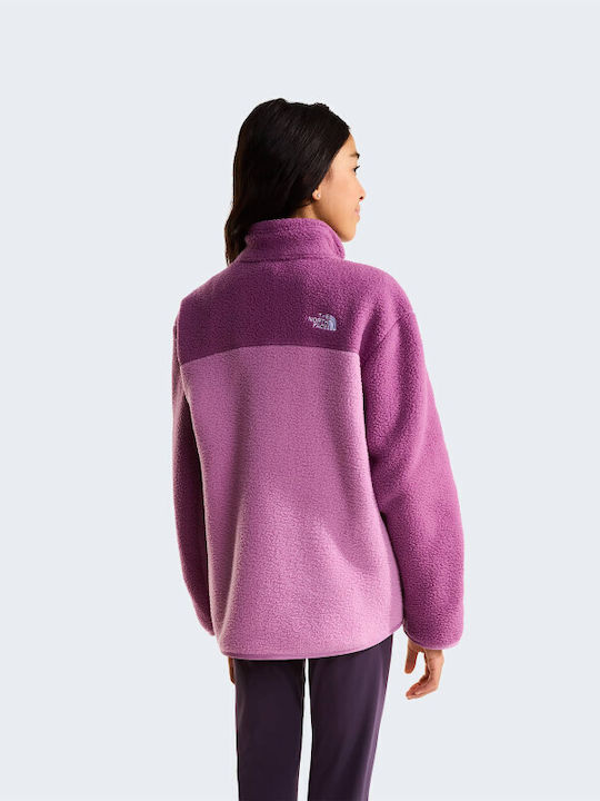 Kids Long-Sleeved Purple Blouse