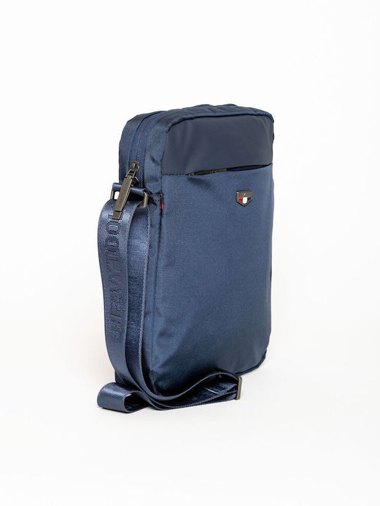 Geantă De Umăr / Tip Crossbody Albastru Marin Pentru Bărbați