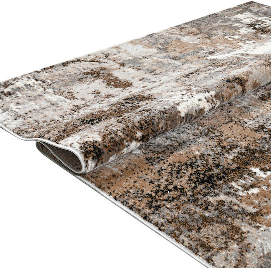 Polcarpet Covor Rectangular Maro/Gri 200x290cm