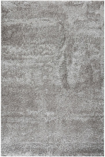 Polcarpet Wohnzimmer Teppich Shaggy 200x290cm Graue