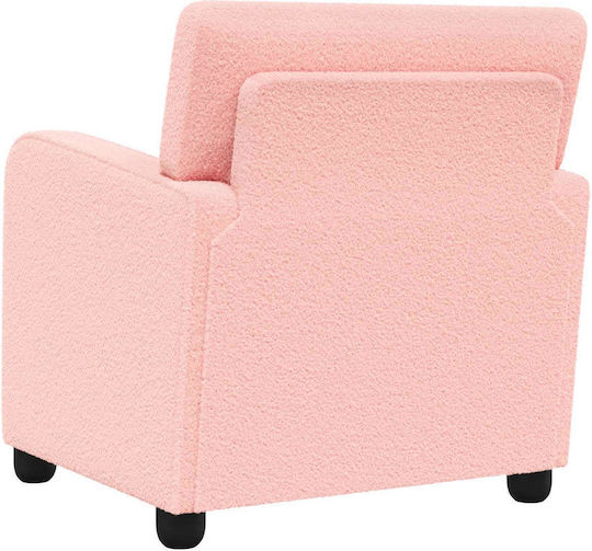 Relax Sessel aus Künstliches Leder Rosa 70x79x78cm