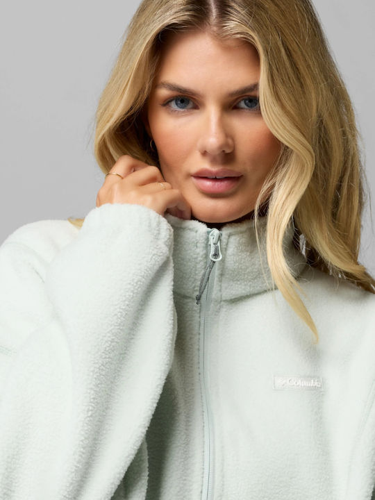 Winters Damen Fleece Bluse Tea Light