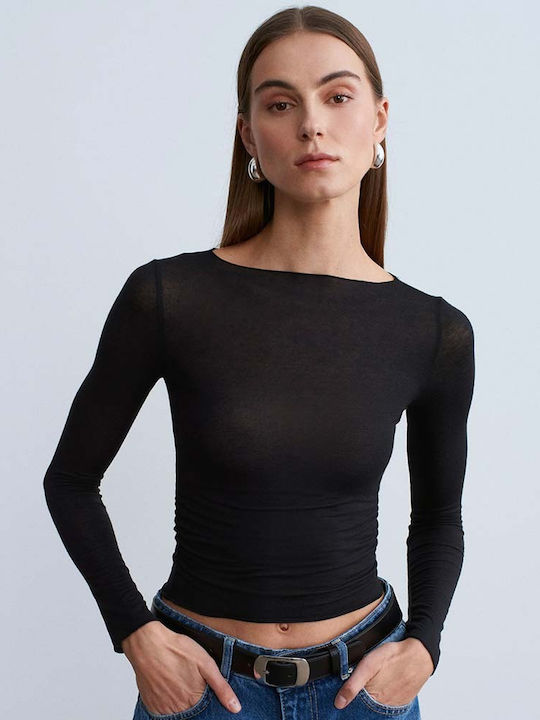Women's Black Blouse