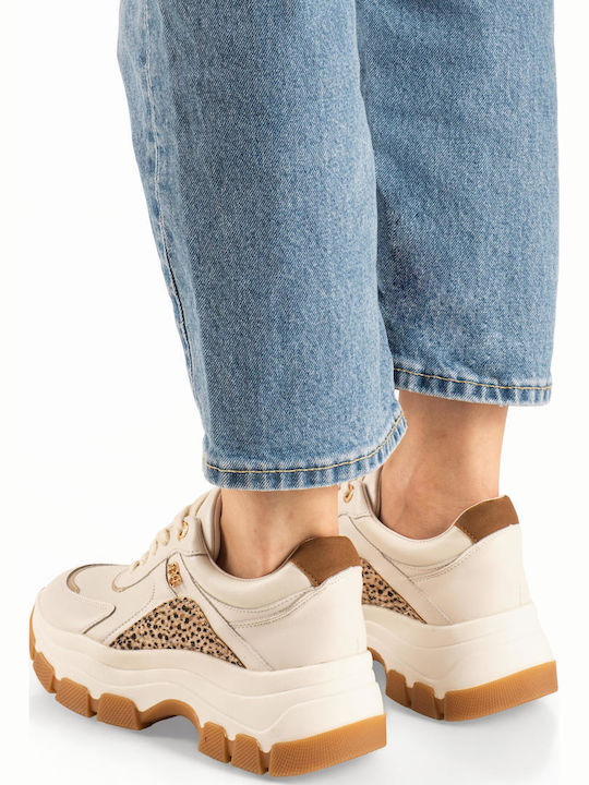 Adidași Chunky Pentru Femei Bej