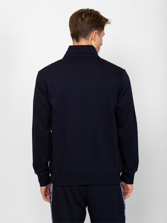 Herren Sweatshirt mit Dunkelblauer Kapuze