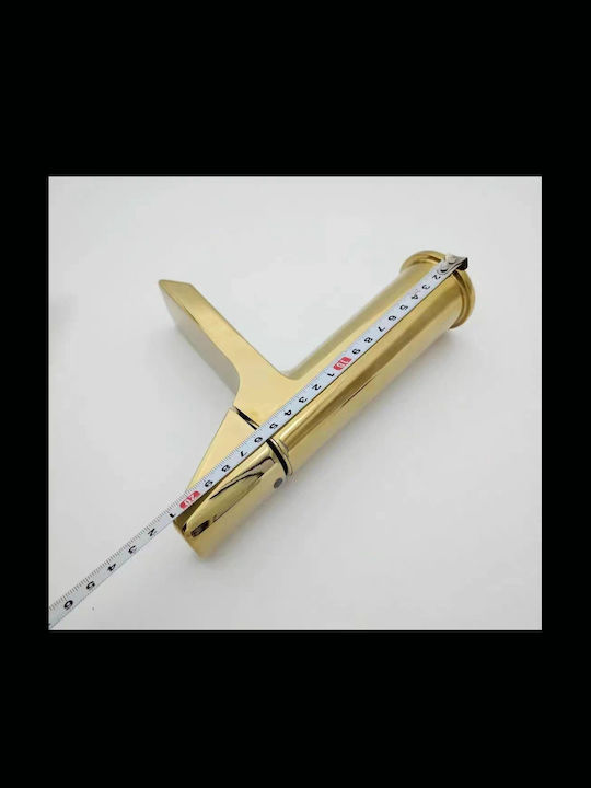Mixing Sink Faucet Tall Gold