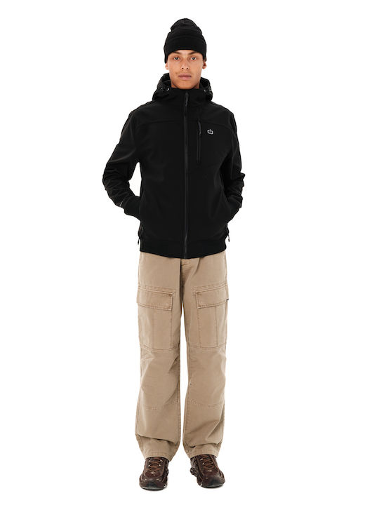 Bonded Herren Bomber Wasserdicht Schwarze