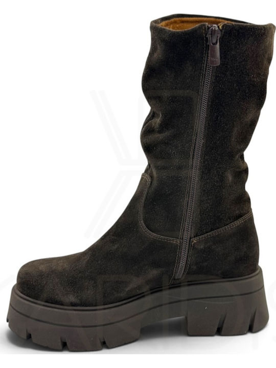 Damen Stiefeletten Braune