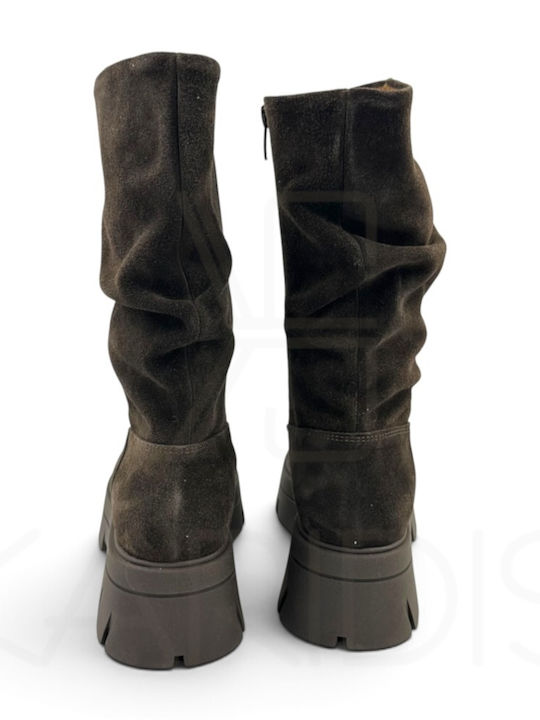 Damen Stiefeletten Braune