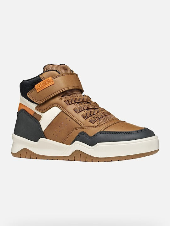J Perth Kids Sneakers High Brown