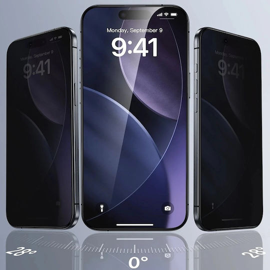 Esr Ultrafit Classic Προστατευτικό Οθόνης Σκληρυμένο Γυαλί Privacy 3 Τεμάχια Iphone 18 Pro Μαύρο