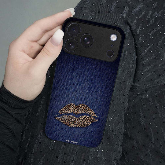 Husă Sonique Diva Series Motorola Moto G72 Denim Leopard