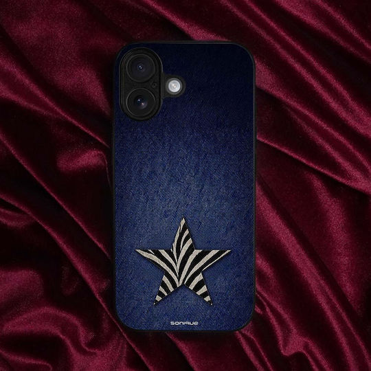 Sonique Diva Series Handyhülle Motorola Motorola Razr 50 Ultra Denim Zebra