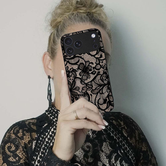 Калъф Sonique Diva Series Oppo Reno14 F 5g Oppo Reno14 Fs 5g Черна Дантела