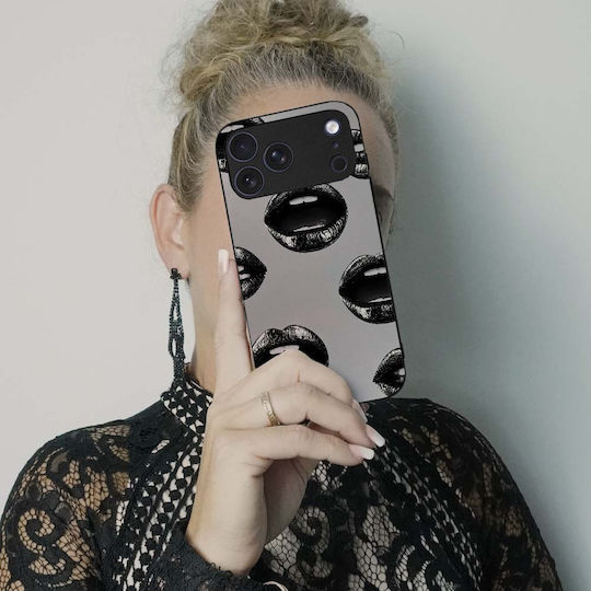 Husă Sonique Diva Series Motorola Edge 30 Neo 5G Oglindă Buze