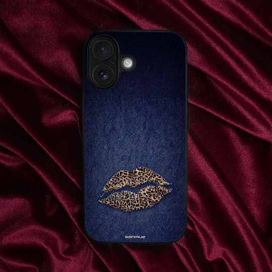Sonique Diva Series Case Motorola Moto G84 5g Denim Leopard