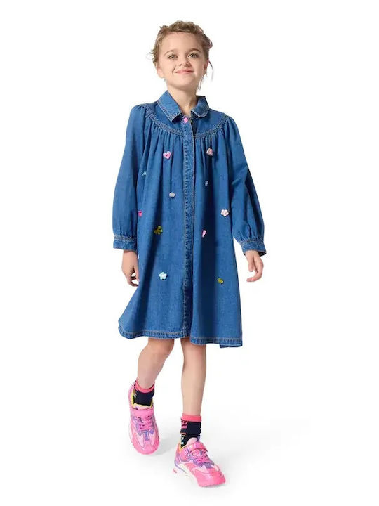 Girls Dress Blue