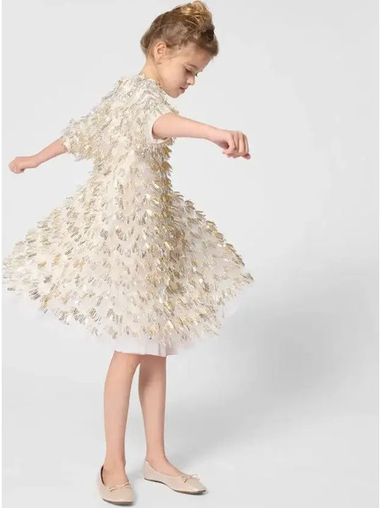 Rochie Fete Auriu